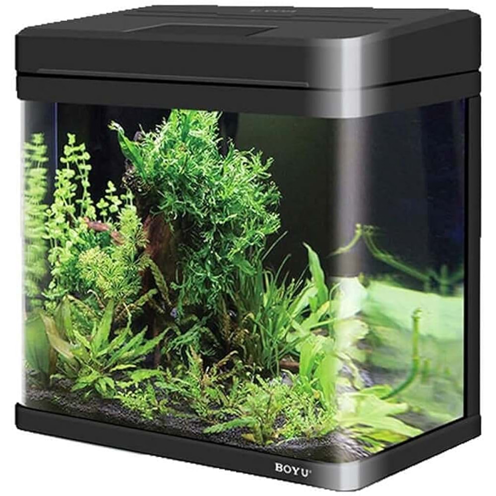 MS-520M BOYU AKVARYUM BLACK 45L (48X25X49CM)