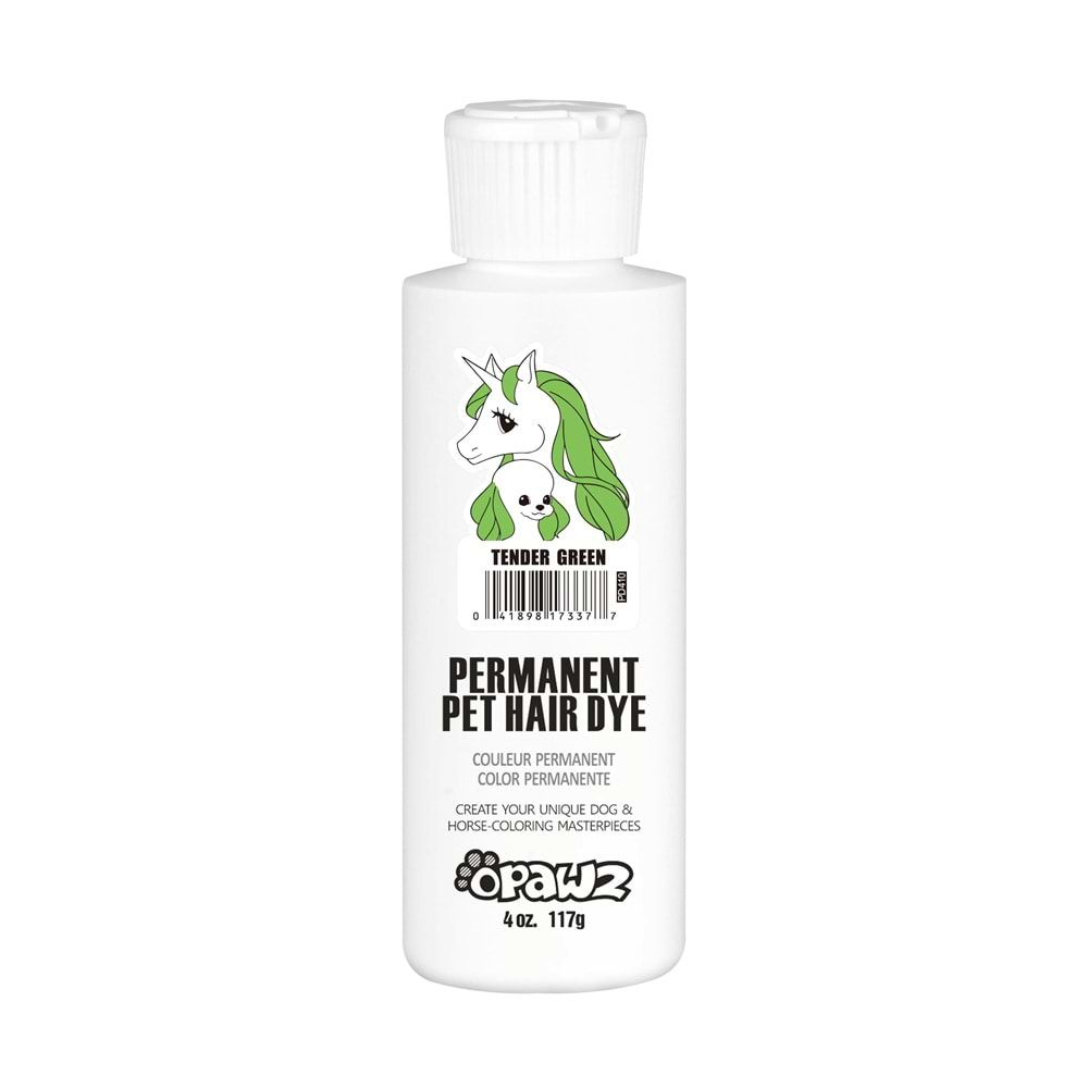 Pd10 Opawz Pet Hair Dye - Tender Green 4 Oz. (117G)