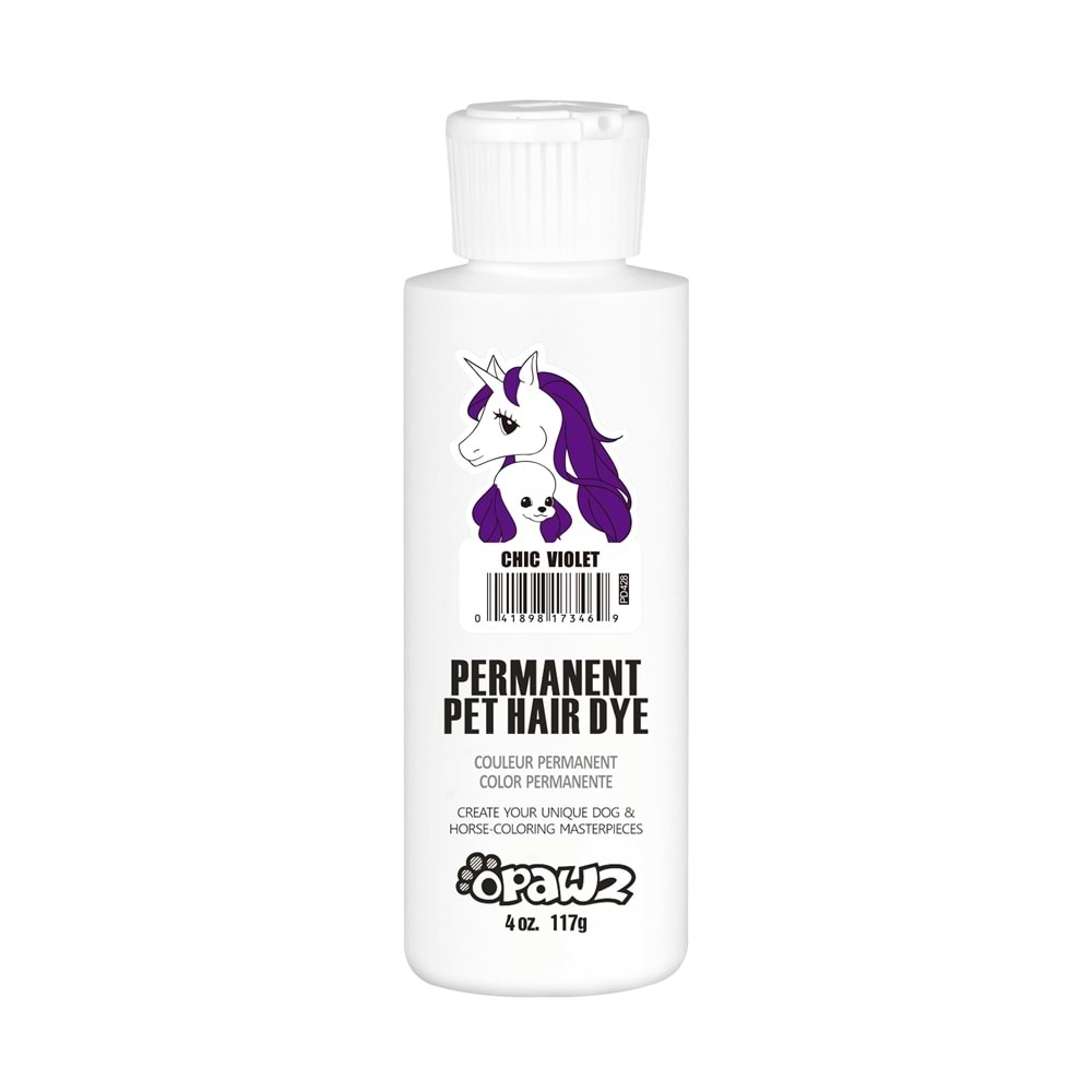 Opawz Pet Hair Dye - Chic Violet 4 Oz. (117G)