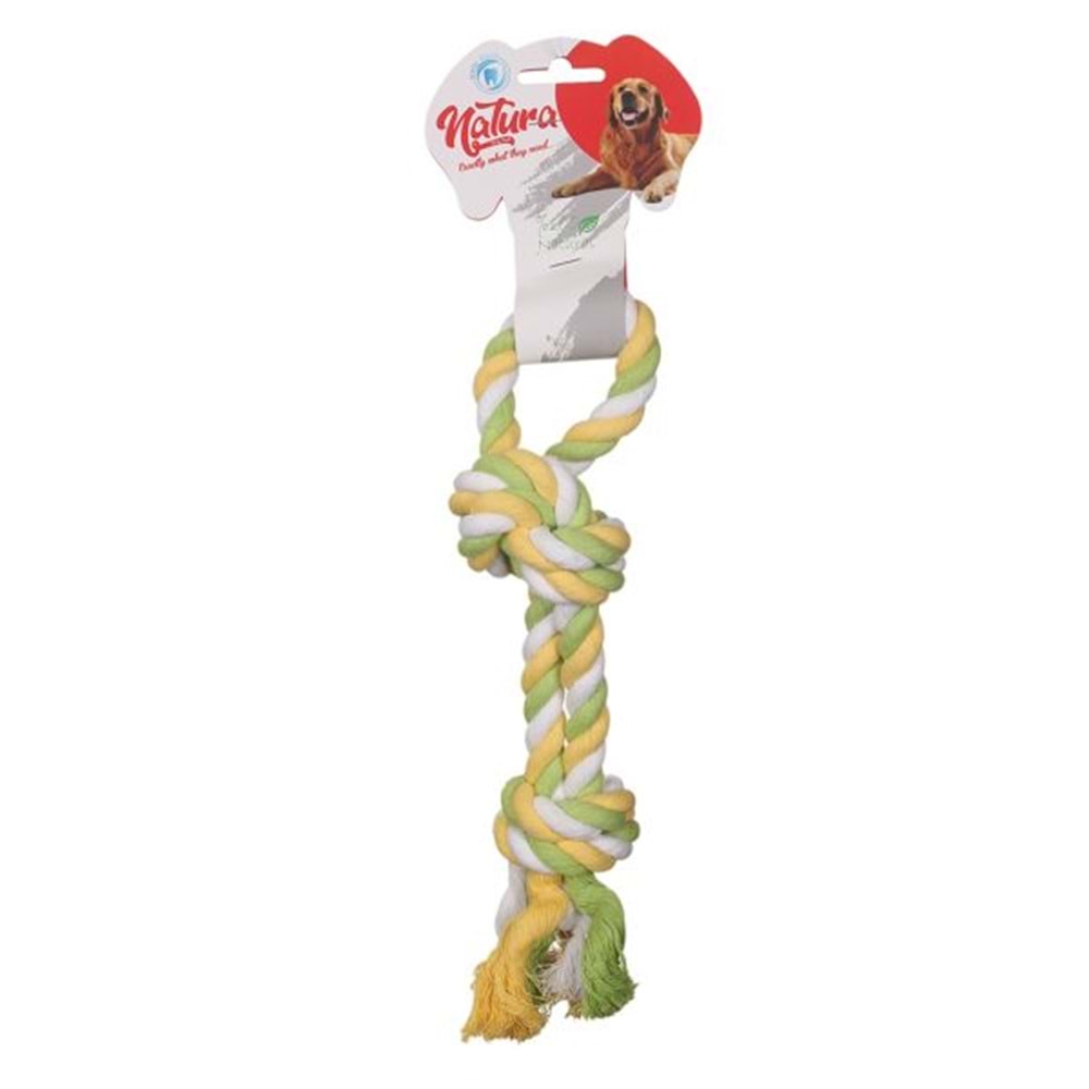 Natura Düğüm Çekme Halat Köpek Oyuncak 30 Cm Pth-004