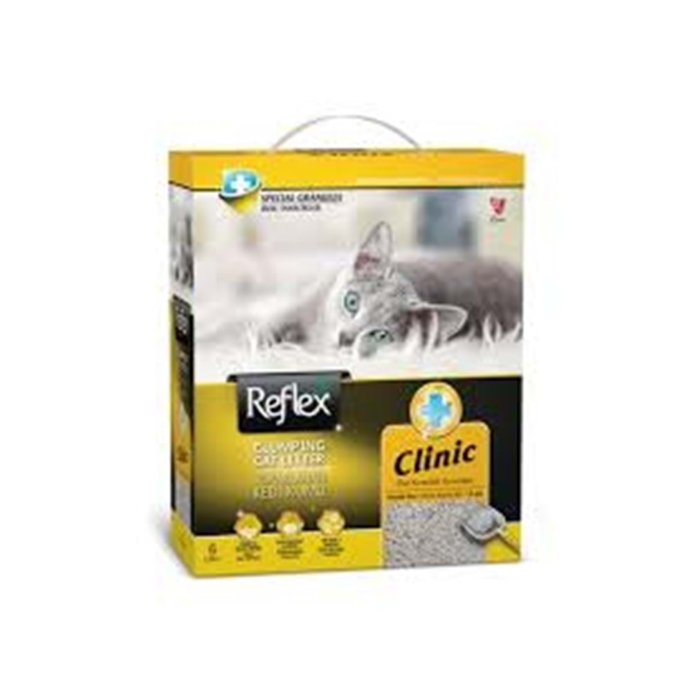 Reflex Clınıc Bentonit Kedi Kumu 10 L