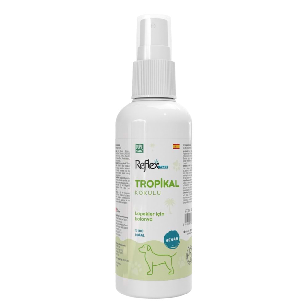 REFLEX CARE TROPİKAL KOKULU KÖPEK KOLONYASI 125 ML