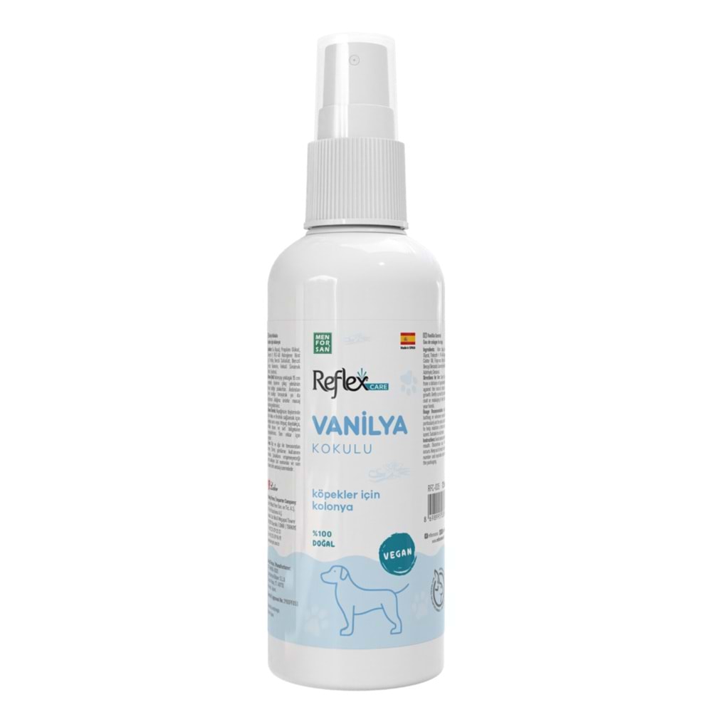 REFLEX CARE VANİLYA KOKULU KÖPEK KOLONYASI 125 ML