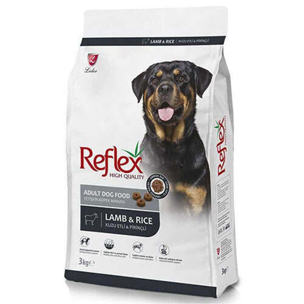 Reflex Lamb & Rıce Adult Dog Food 3 Kg