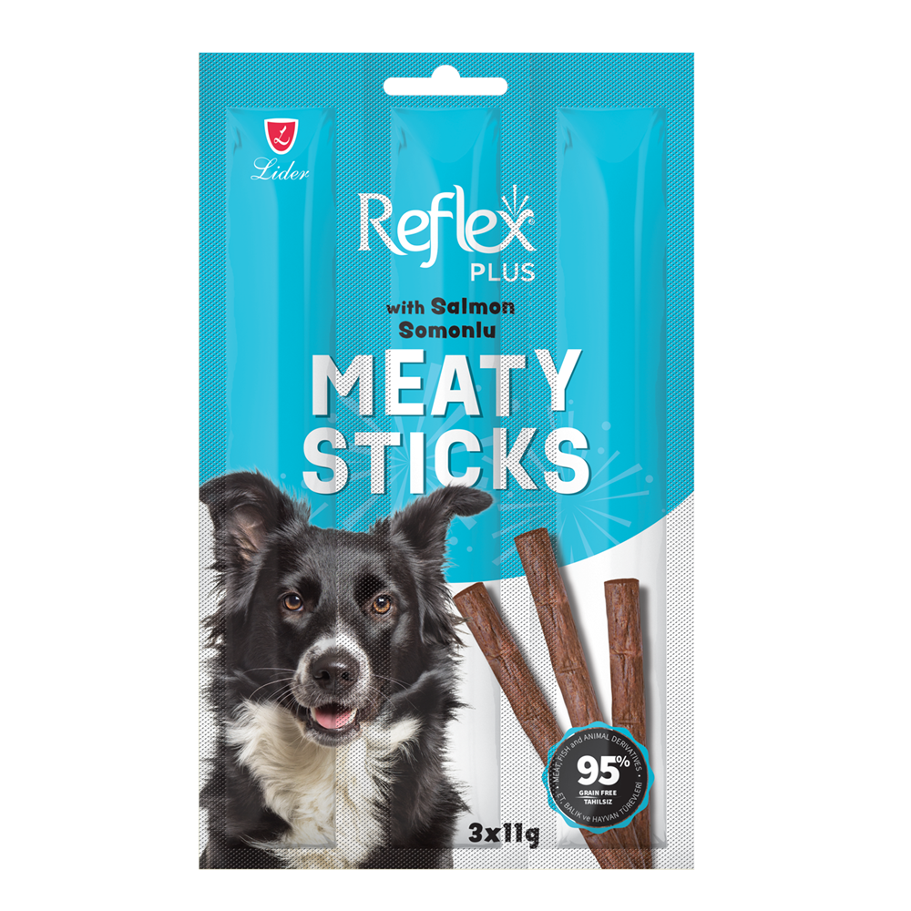 Reflex Plus Somonlu Çubuk Köpek Ödül Maması 33 G