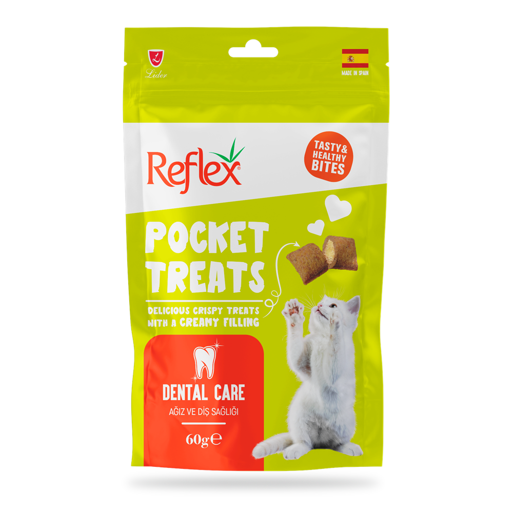 Reflex Plus Ağız Ve Diş Sağlığı İçin Kedi Ödül Maması 60 G