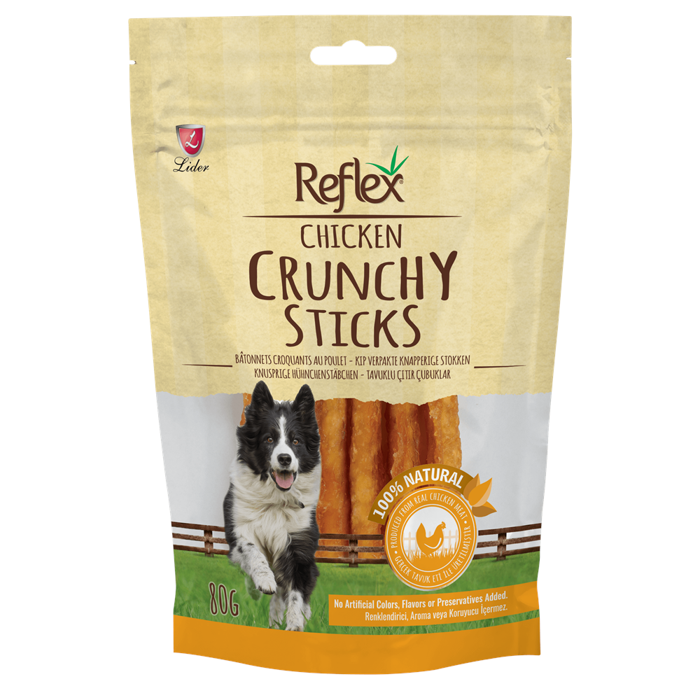 Reflex Tavuklu Çıtır Çubuklar Köpek Ödül Maması 80 G