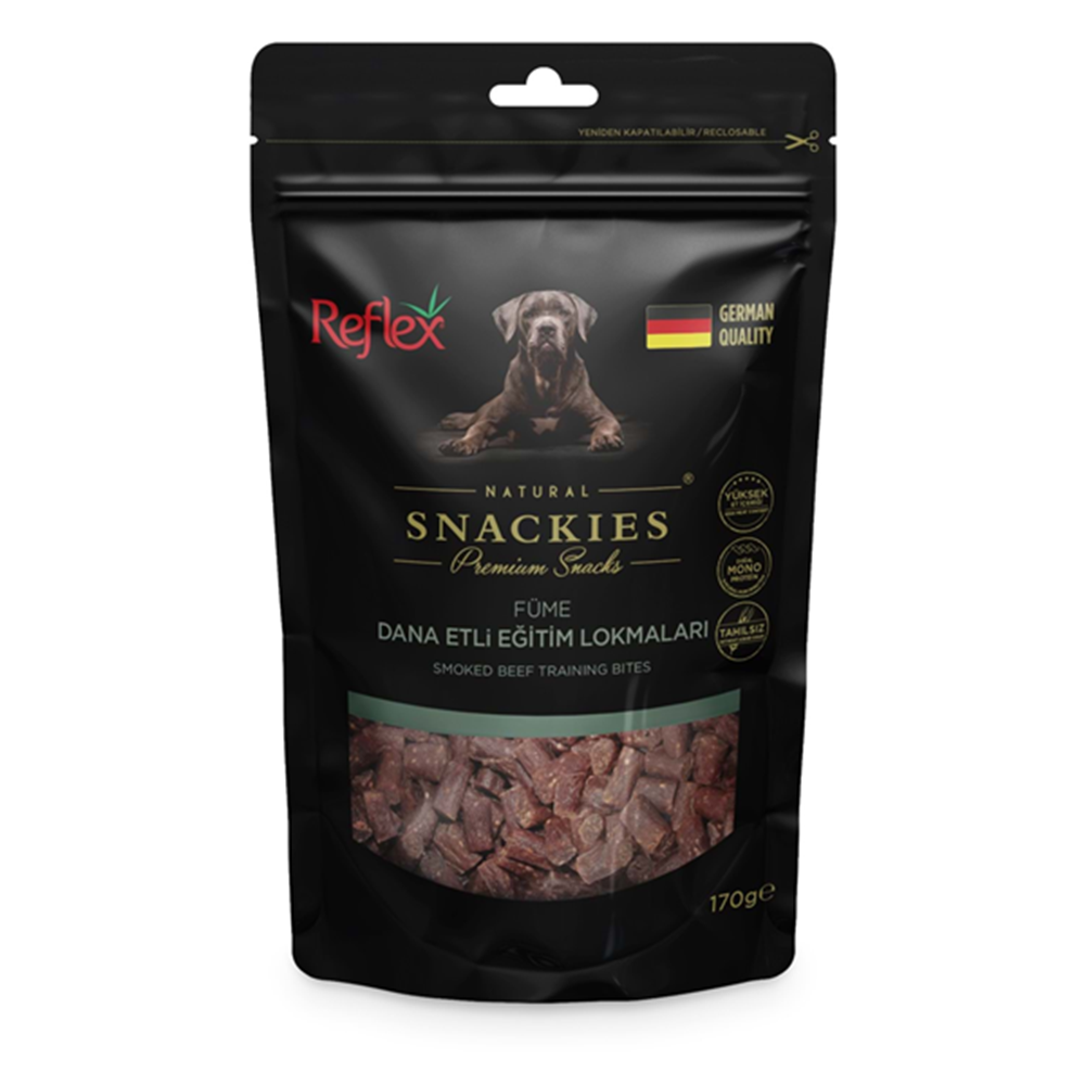 Reflex Plus Füme Dana Etli Eğitim Lokmaları Köpek Ödül Maması 170 G
