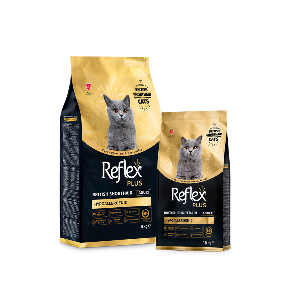 Reflex Plus Brıtısh Shorthaır Yetişkin Kedi Maması 1,5 Kg