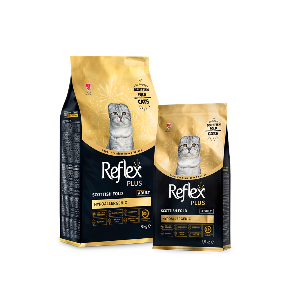 Reflex Plus Scottısh Fold Yetişkin Kedi Maması 1,5 Kg