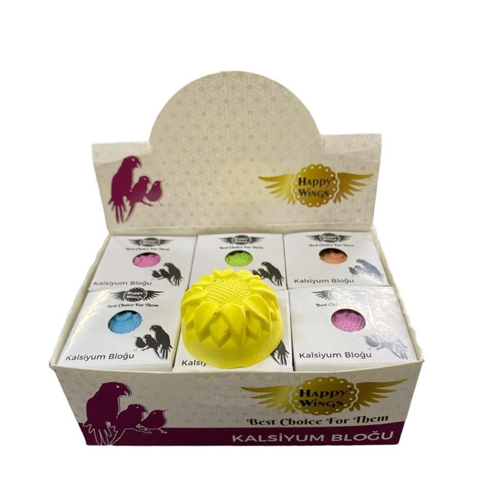 Happy Wings Kalsiyum Bloğu 12Li Paket