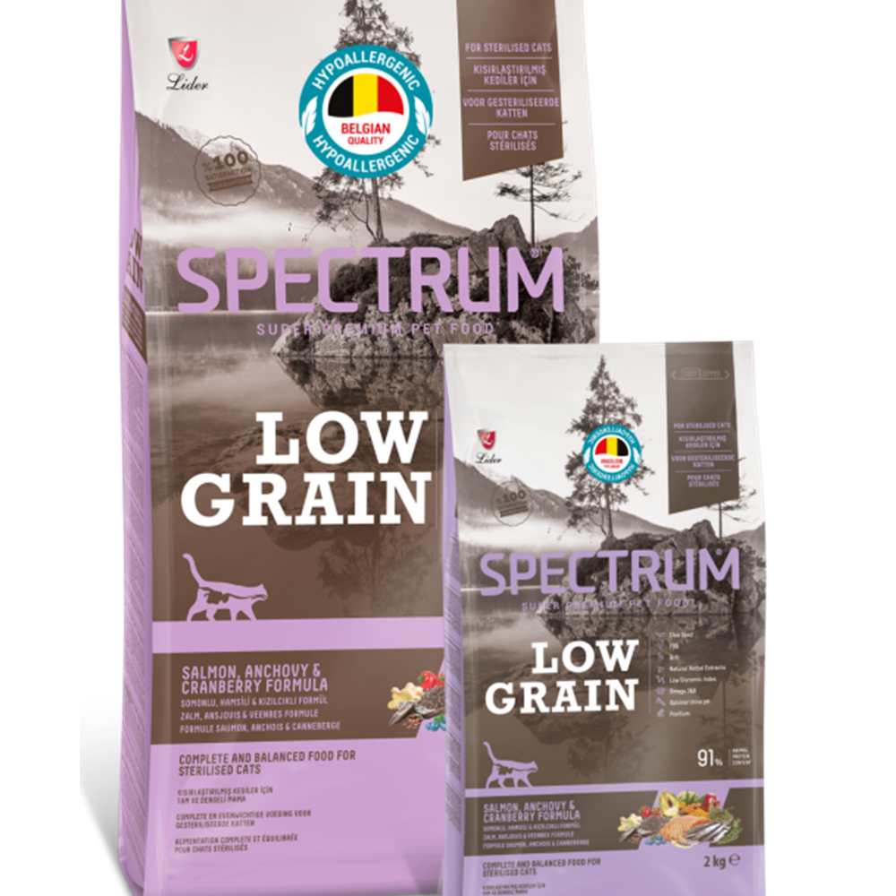 Kısırlaştırılmış Yetişkin Kediler İçinsomonlu, Hamsili & Kızılcıklı Formüllü 12+1 Kg