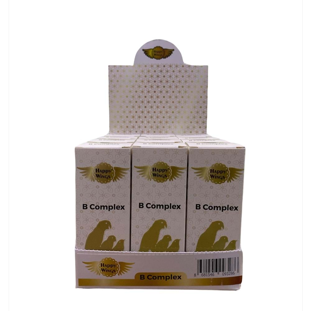 Happy Wings 30 Cc Bird B Complex Cam Şişe