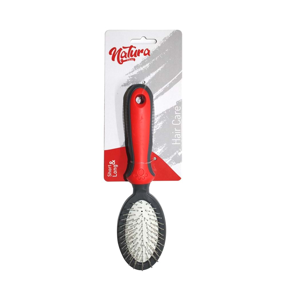 Natura Kedi Köpek Oval Fırça Mk328 Small