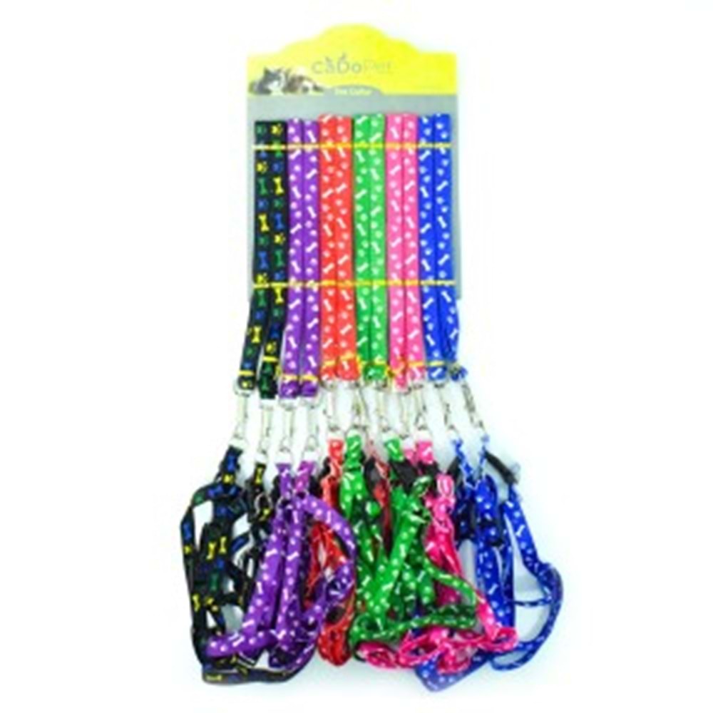 20-28-9 Cadopet 12 Li Set 1 Cm Desenli Bel Tasma Takım