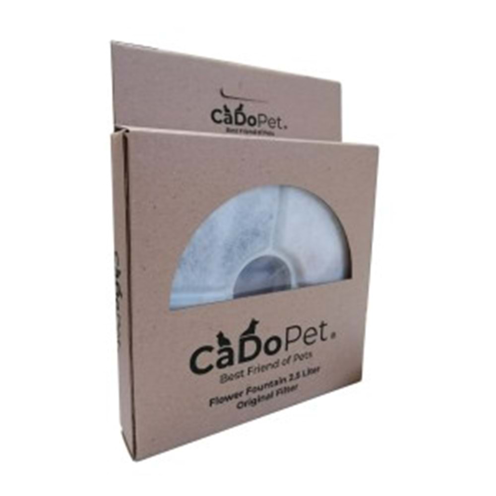 Cadopet Papatya 3Lü Paket- Yedek Filtre
