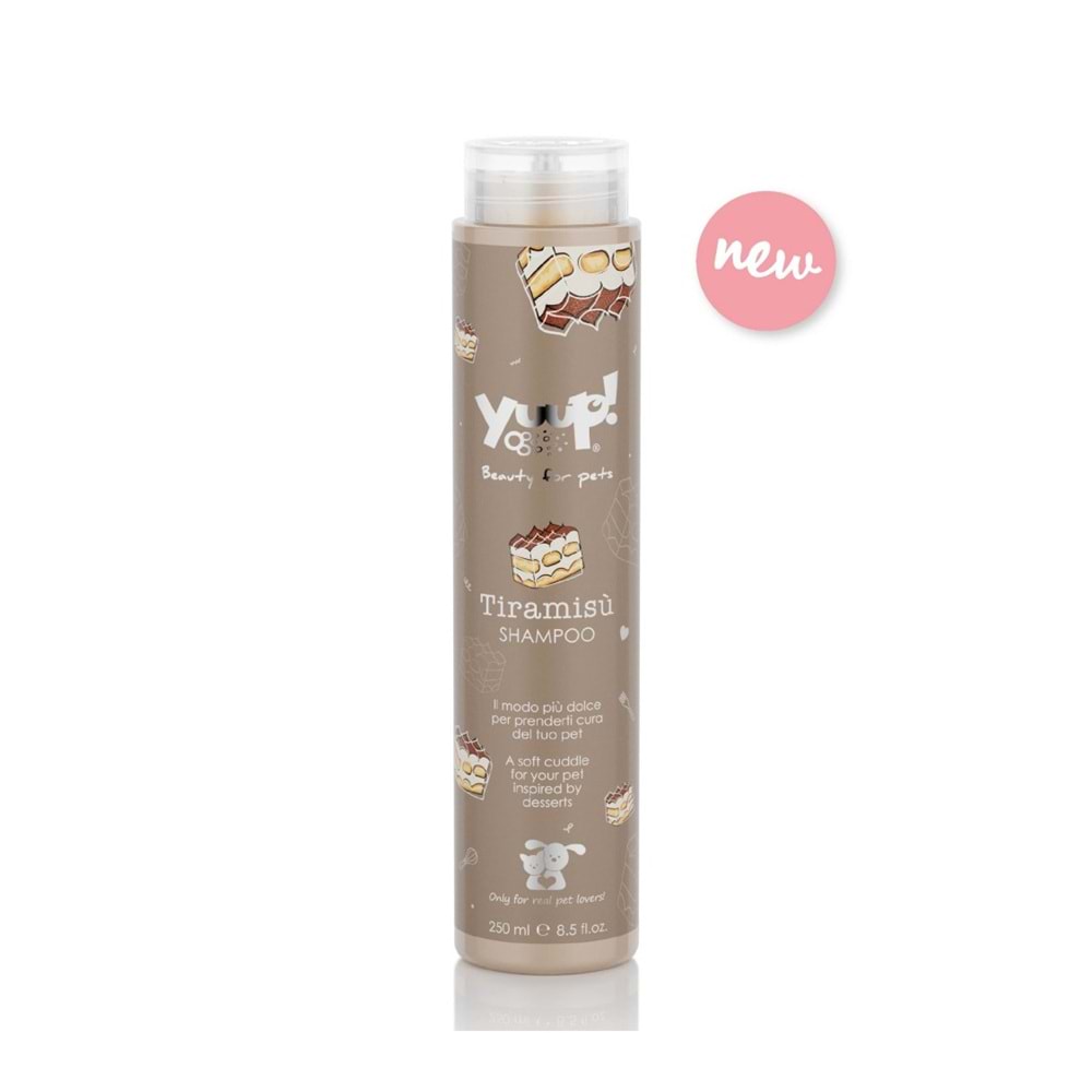 Yuup! Home-Tiramisü Shampoo 250 ml/8.5fl.oz made in italy
