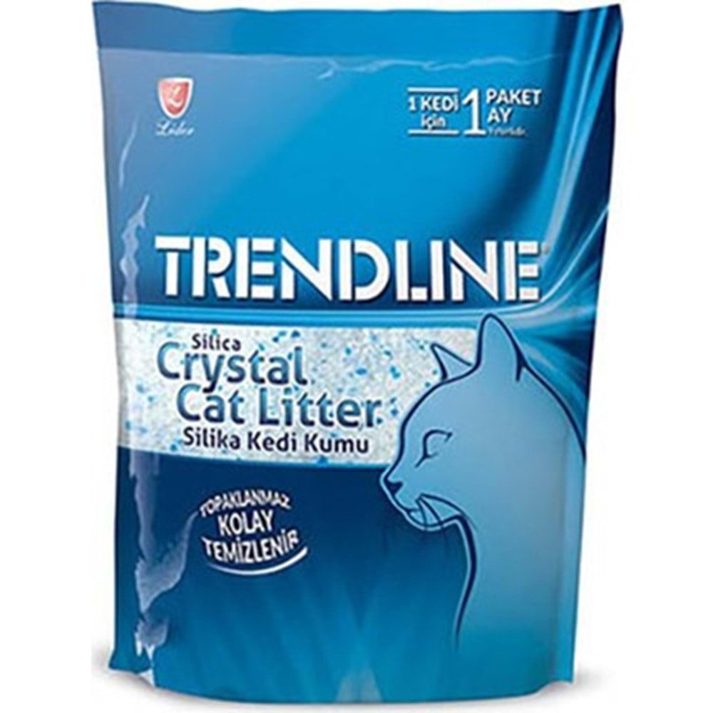 Trendlıne Kristal Silika Kedi Kumu 3.6 L