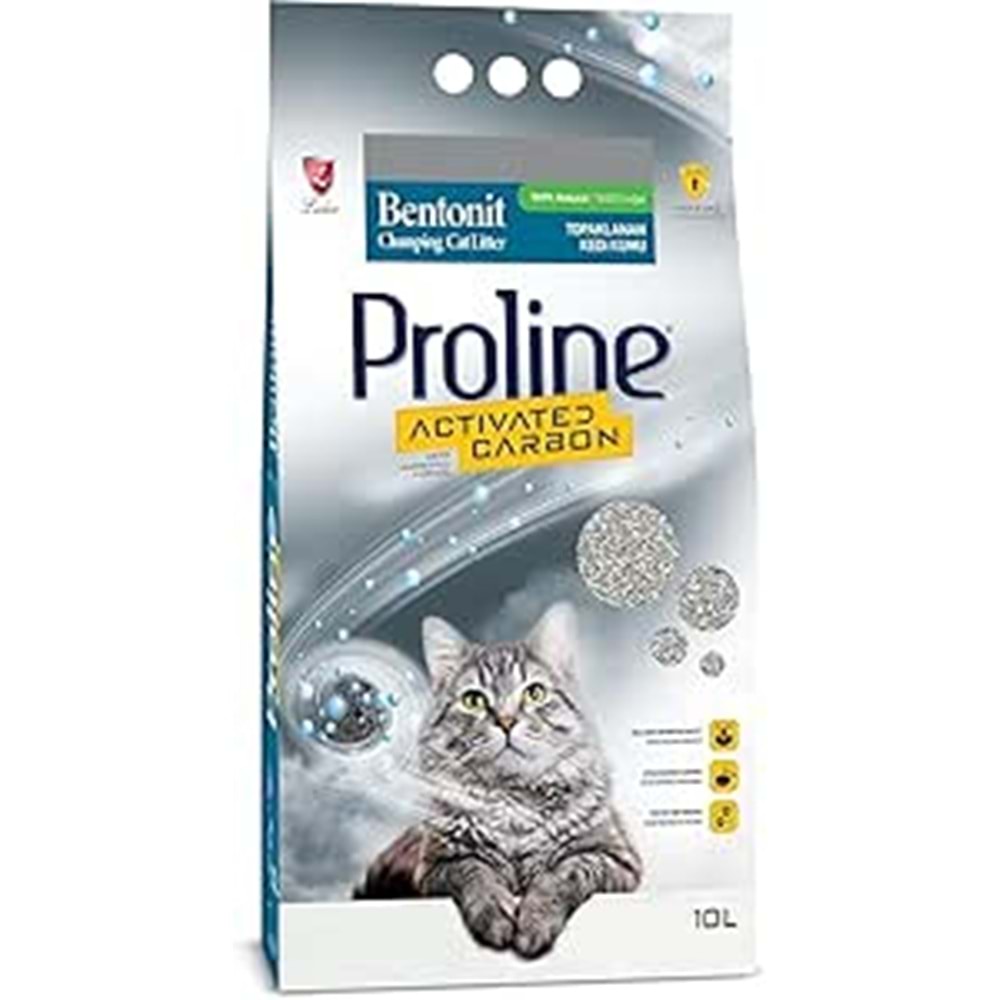 Prolıne Aktif Karbonlu Bentonit Kedi Kumu 10 L