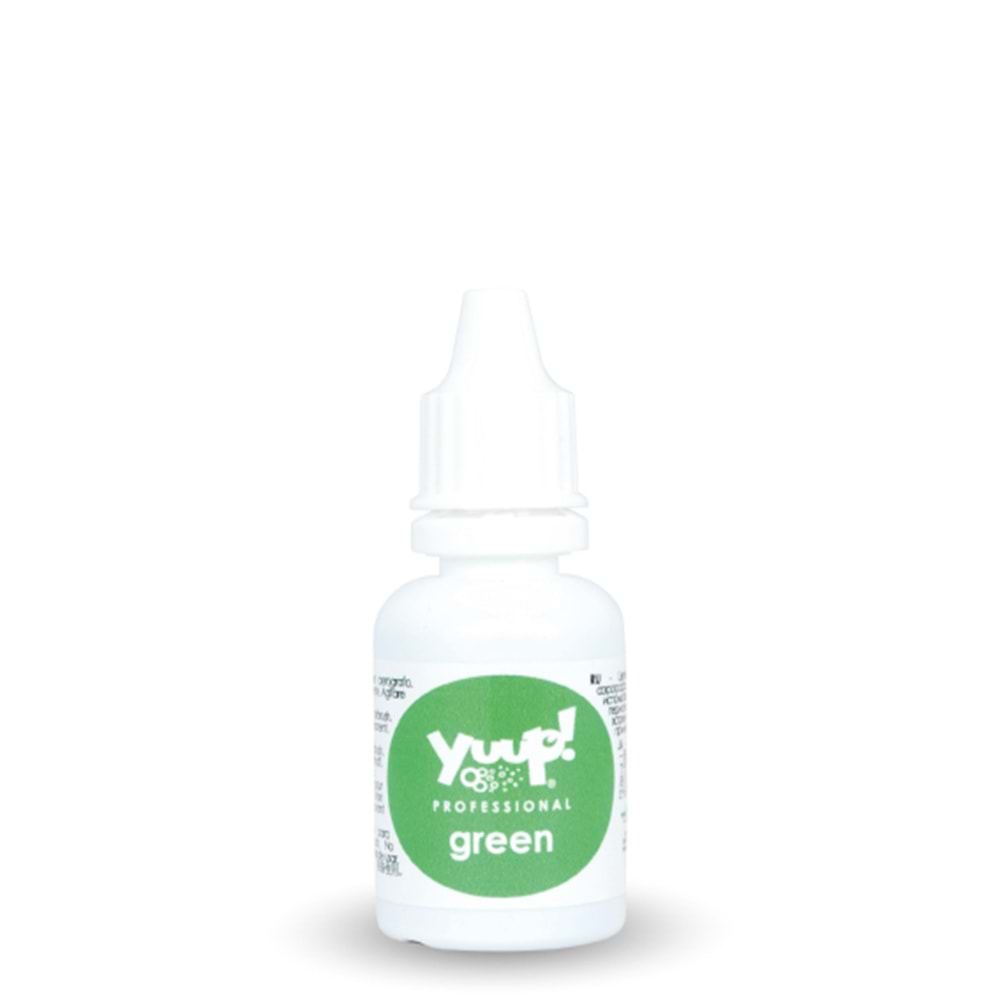 Yuup! Profesyonel Yeşil Boya 20 Ml