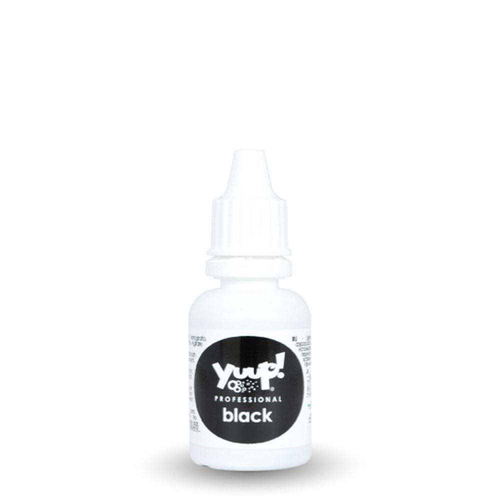 Yuup! Profesyonel Boya Siyah 20 Ml
