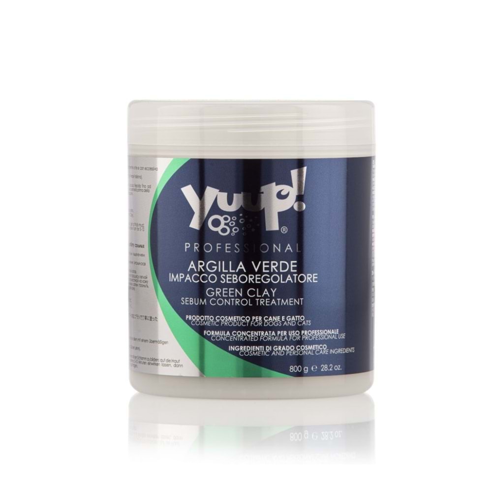 Yuup! Profesyonel Yeşil Kil Maskesi Doğal Sebum Tedavisi 800 Gr
