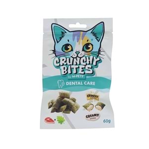 29016299 CRUNCHY BITES DENTAL CARE FONKSİYONEL KEDİ ÖDÜLÜ 60GR
