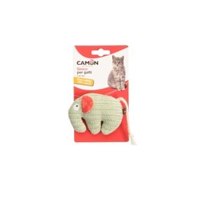 Camon Kedi Naneli Kumaş Fil 10 Cm