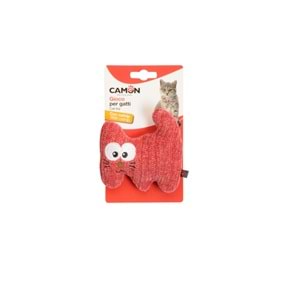 Camon Catnipli Kumaş Yavru Kedi Şeklinde Oyuncak 10Cm