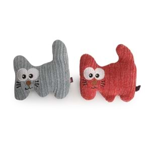 Camon Catnipli Kumaş Yavru Kedi Şeklinde Oyuncak 10Cm