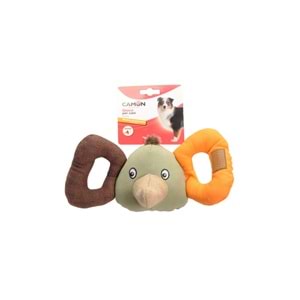 Camon Gıcırtılı Kanvas Köpek Oyuncağı Fil 30 Cm