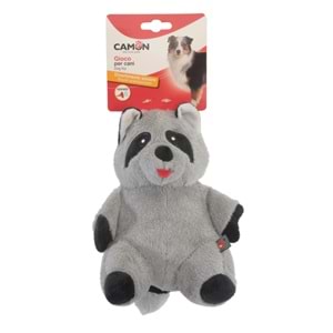 Dog Toy - Polyester Raccoon And Gorilla W/Squeaker, Approx. 23Cm