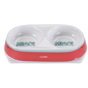 Camon Miao! İkili Melamin Mama Ve Su Kabı 2X180Ml