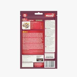 Moow Kuzu Etlı&Sebzelı Keçı Sütlü 12Gr X 6 12 Lı Kedı Krema Ödülü