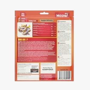 Moow Tavuklu&Kedı Nanelı Keçı Sütlü 12Gr X 30'Lu Kedı Krema Ödülü
