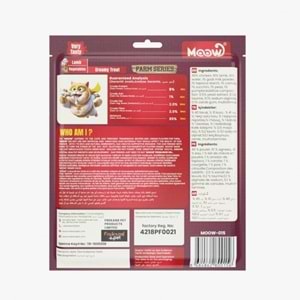 Moow Kuzu Etlı&Sebzelı Keçı Sütlü 12Gr X 30' Lu Kedı Krema Ödülü