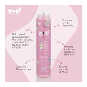 Yuup! Home- Macarons Shampoo 250 ml/8.5fl.oz made in italy