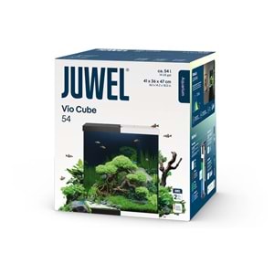 Juwel Aquarium VİO KÜP 54 Siyah 41 x 36 x 47h cm mobilyasız