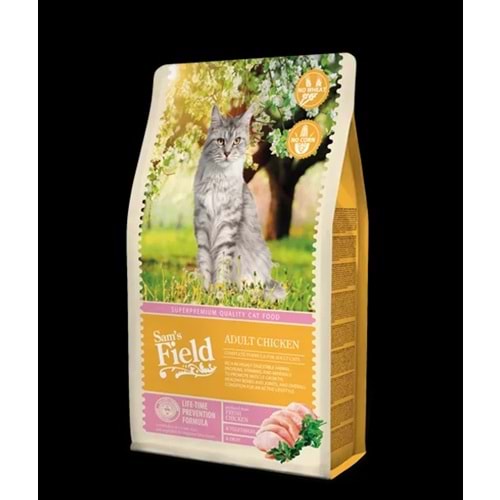 Sam´s Field Cat Adult Chicken 7,5 kg