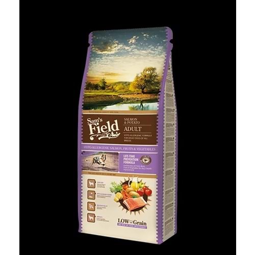 Sam´s Field Salmon &Potato Adult 2,5 kg