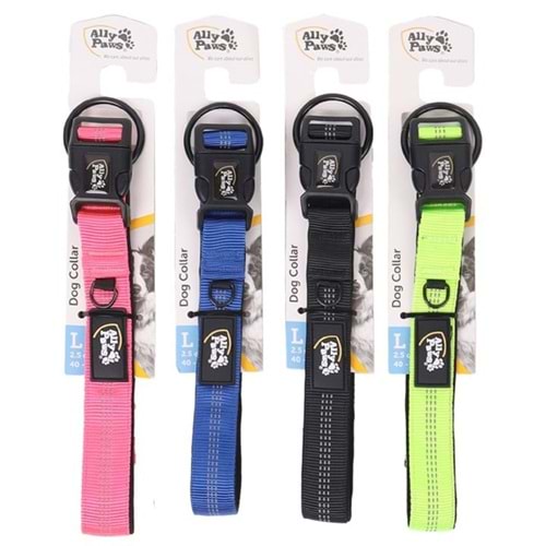 10738 ALLY PAWS DOG COLLAR LARGE 2,5CMX40-60CM