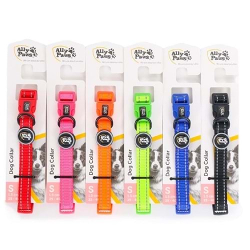 10739 ALLY PAWS DOG COLLAR SMALL 1,5CMX25-40CM