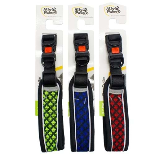 10755 ALLY PAWS DOG COLLAR MEDIUM 2CMX35-50CM