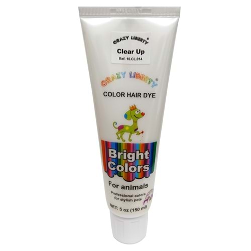 Crazy Lıberty Evcil Hayvanlar Saç Boyası Seyreltici (Clear Up) 150Ml