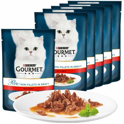 Gourmet Perle Izgara Sığır Etli 85 Gr**