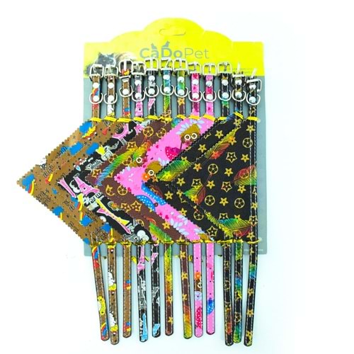 20-31-20 CADOPET 12Lİ SET FULARLI BOYUN TASMA