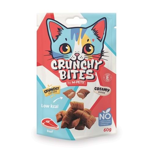 20646099 CRUNCHY BITES BİFTEKLİ KEDİ ÖDÜLÜ 60GR