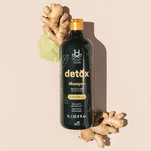 Hydra Vegan Detox Şampuan 1 Lt (1:4)