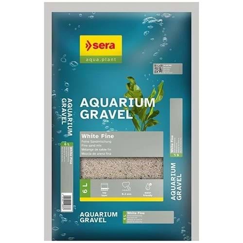 Sera Akvaryum Kumu Beyaz ince 0-2 mm 6 Lt-8 kg