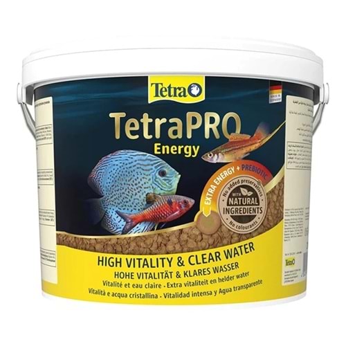 Tetra Pro Energy Yüksek Enerjili Tropikal Balık Yemi - 10LT